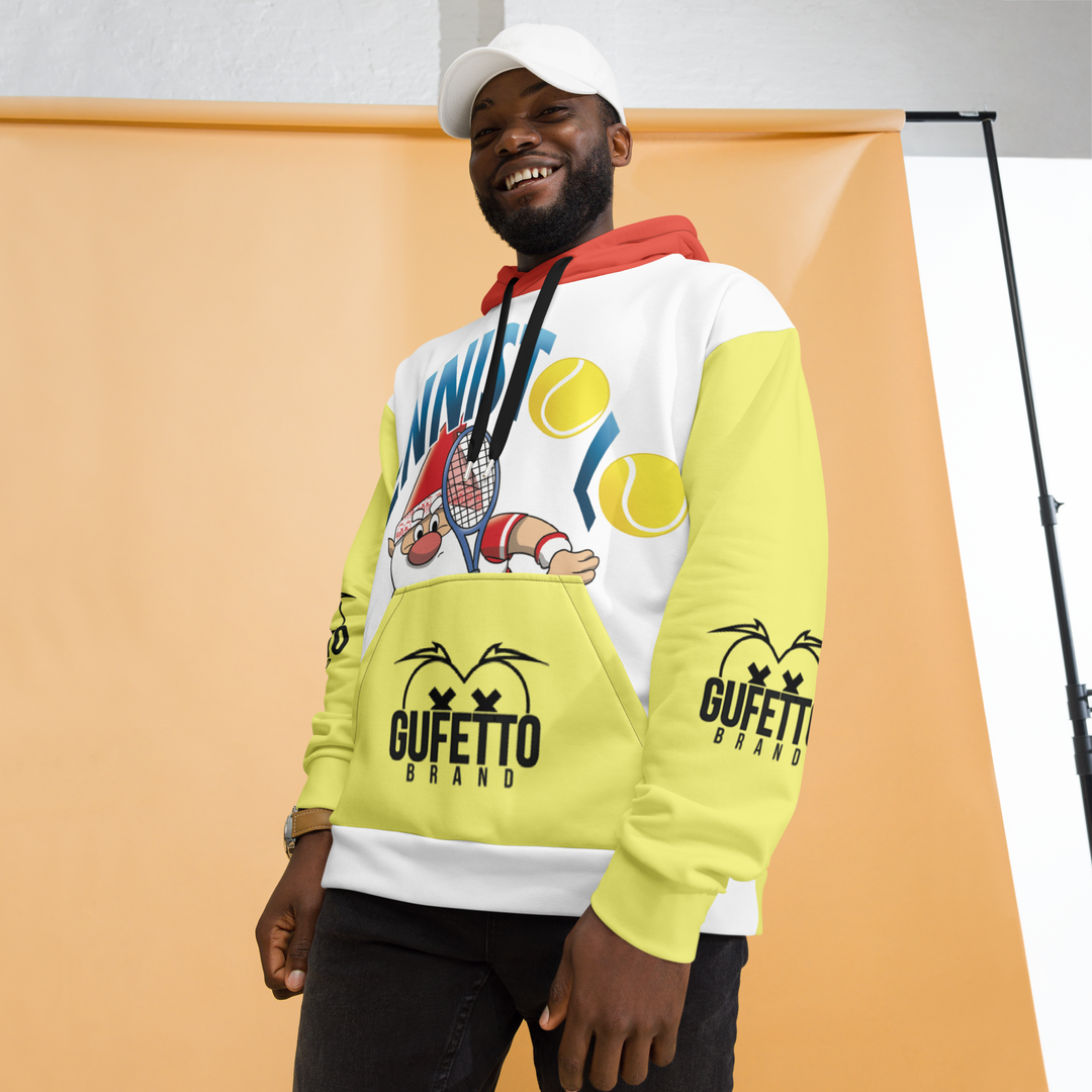 Felpa con cappuccio Uomo/Donna Tennistolo - Gufetto Brand 