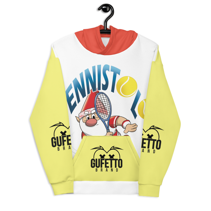 Felpa con cappuccio Uomo/Donna Tennistolo - Gufetto Brand 