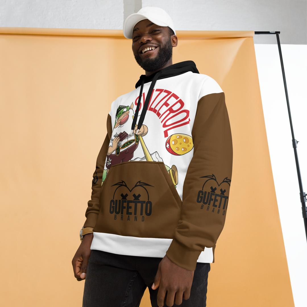 Felpa con cappuccio Uomo/Donna SVIZZEROLO - Gufetto Brand 