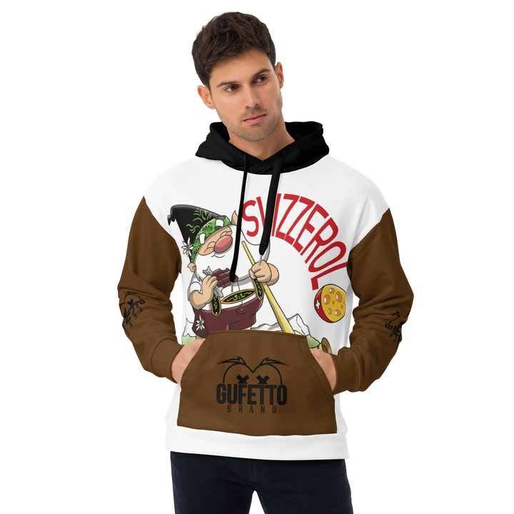 Felpa con cappuccio Uomo/Donna SVIZZEROLO - Gufetto Brand 