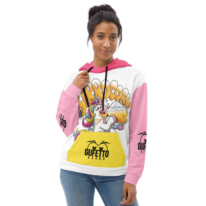 Felpa con cappuccio IL BIRROCORNO - Gufetto Brand 