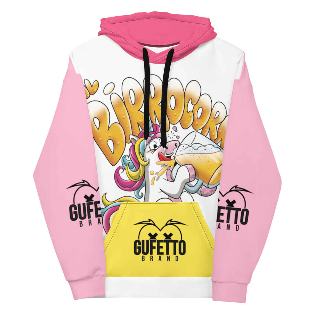 Felpa con cappuccio IL BIRROCORNO - Gufetto Brand 