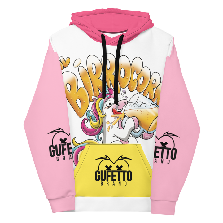 Felpa con cappuccio IL BIRROCORNO - Gufetto Brand 