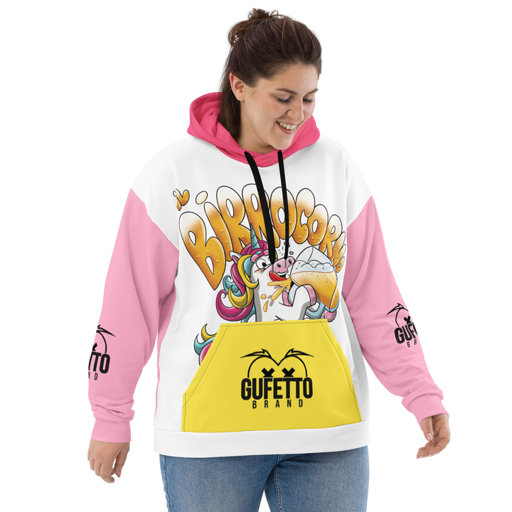 Felpa con cappuccio IL BIRROCORNO - Gufetto Brand 