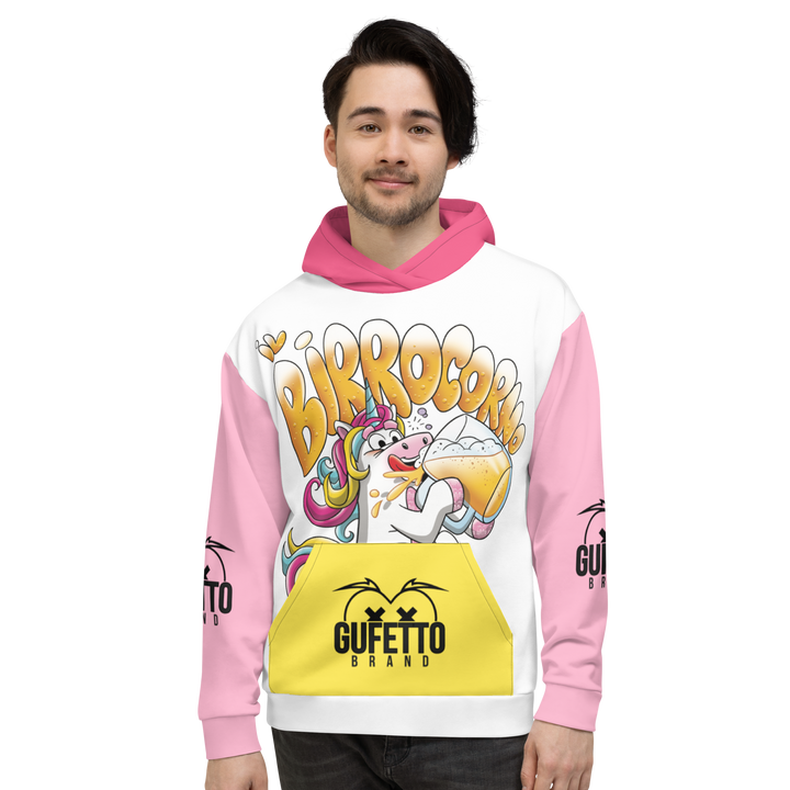 Felpa con cappuccio IL BIRROCORNO - Gufetto Brand 