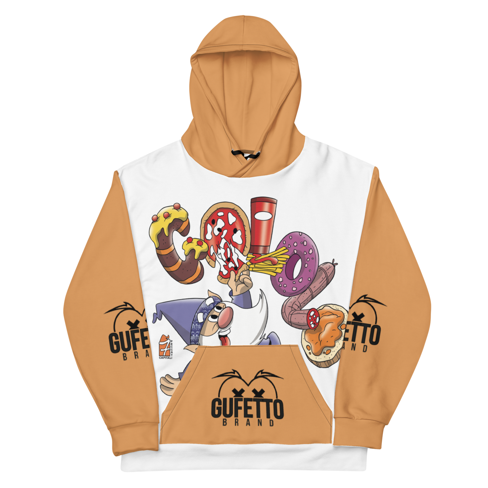 Felpa con cappuccio Uomo/Donna GOLOLO - Gufetto Brand 