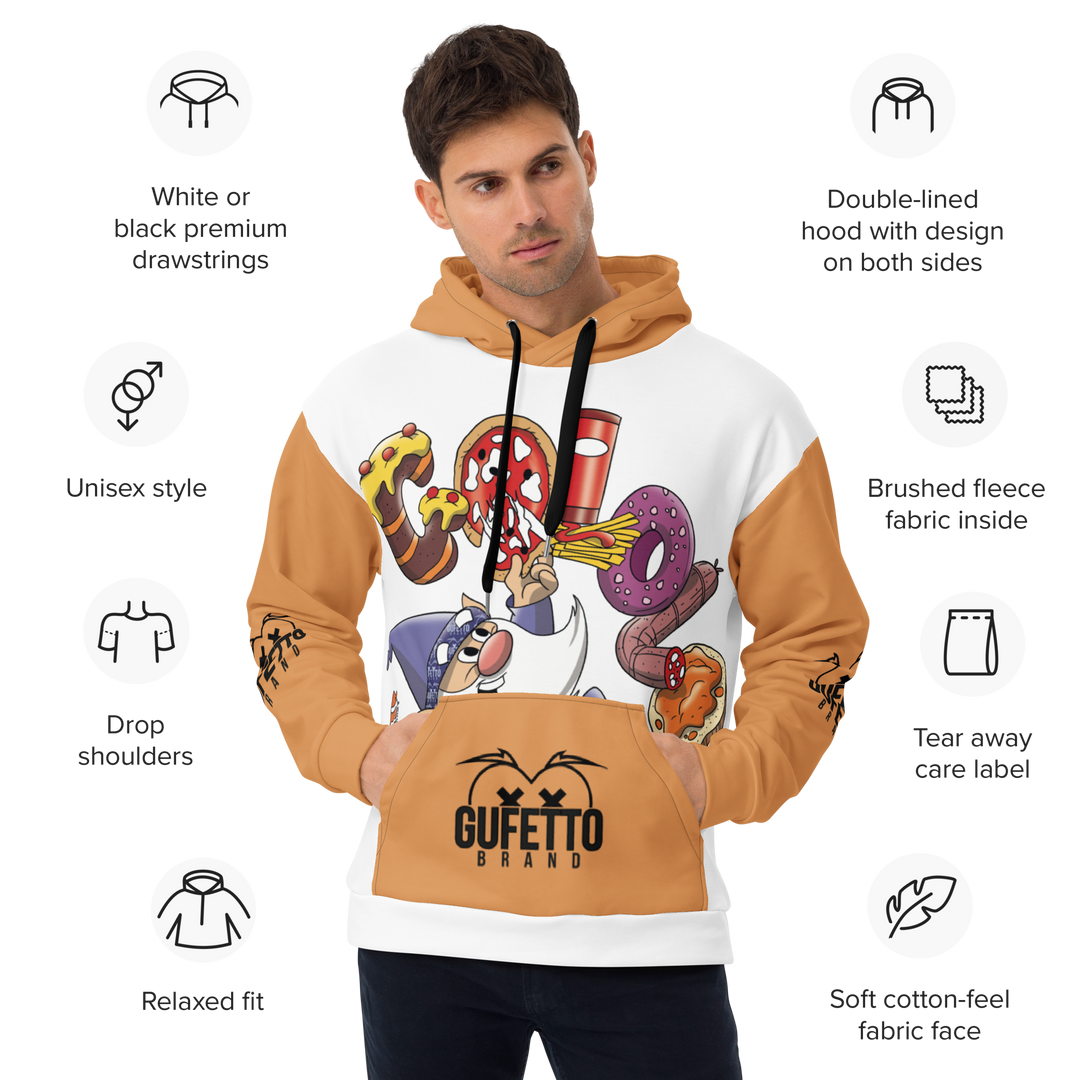 Felpa con cappuccio Uomo/Donna GOLOLO - Gufetto Brand 