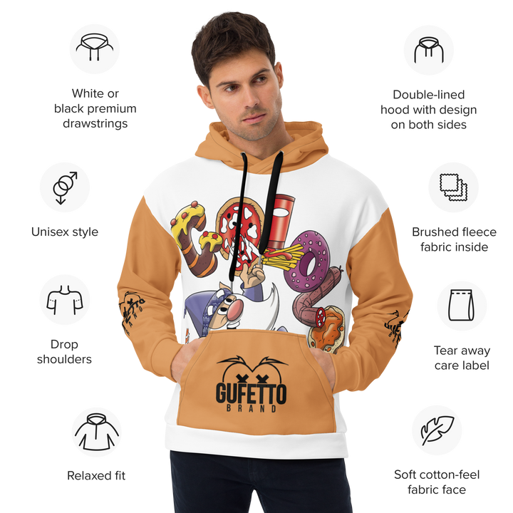 Felpa con cappuccio Uomo/Donna GOLOLO - Gufetto Brand 