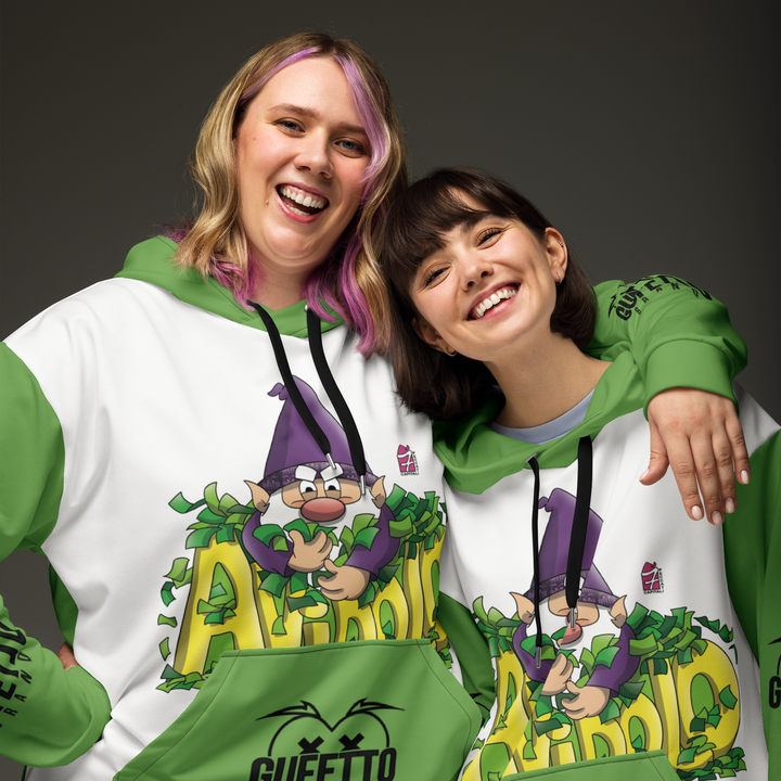 Felpa con cappuccio Uomo/Donna AVIDOLO - Gufetto Brand 