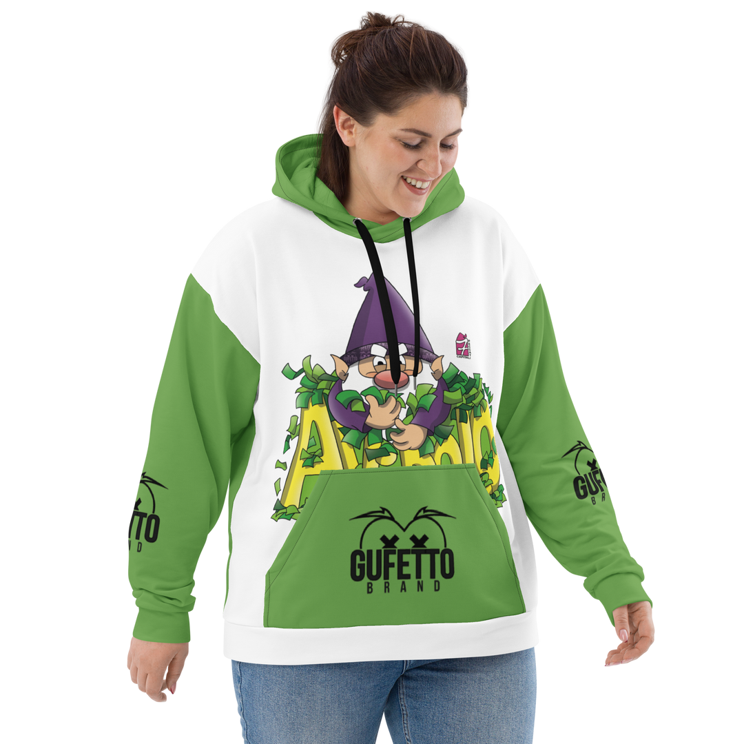 Felpa con cappuccio Uomo/Donna AVIDOLO - Gufetto Brand 