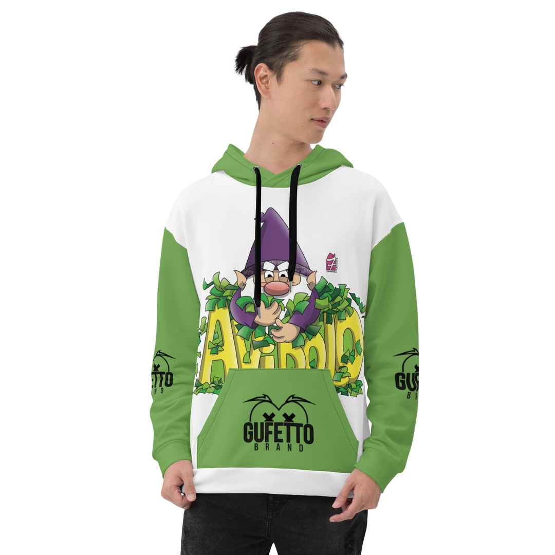 Felpa con cappuccio Uomo/Donna AVIDOLO - Gufetto Brand 