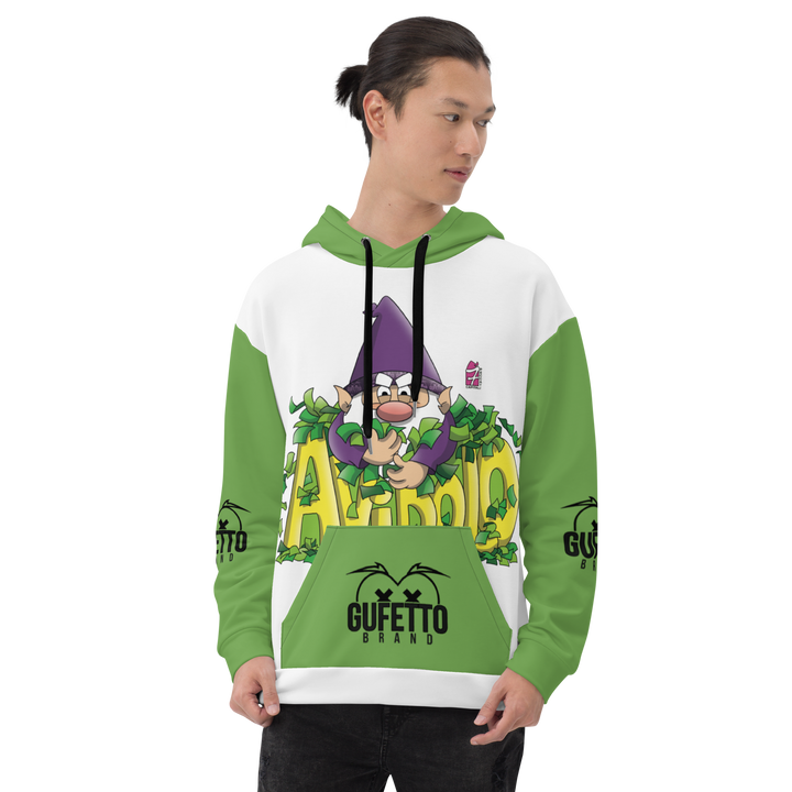 Felpa con cappuccio Uomo/Donna AVIDOLO - Gufetto Brand 