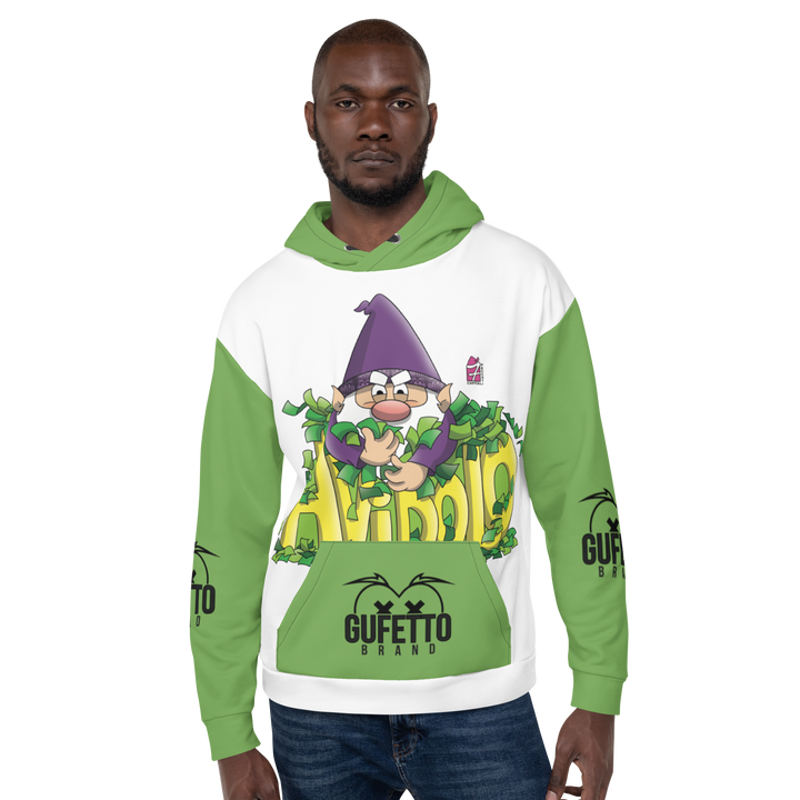 Felpa con cappuccio Uomo/Donna AVIDOLO - Gufetto Brand 