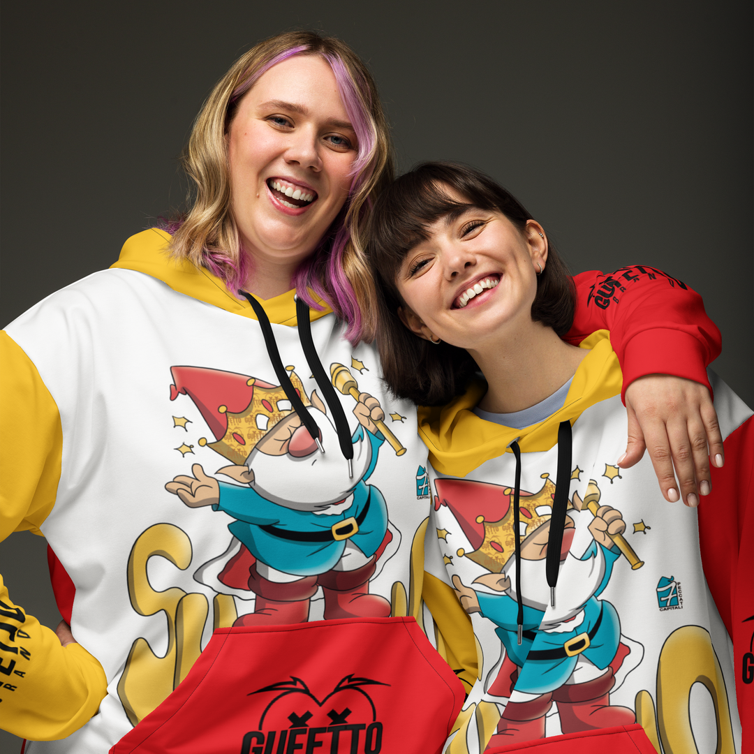 Felpa con cappuccio Uomo/Donna SUPERBIOLO - Gufetto Brand 