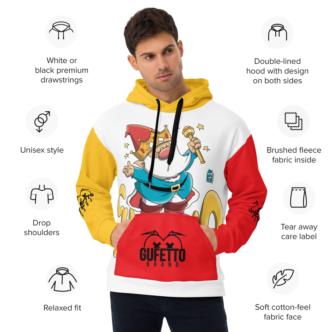 Felpa con cappuccio Uomo/Donna SUPERBIOLO - Gufetto Brand 