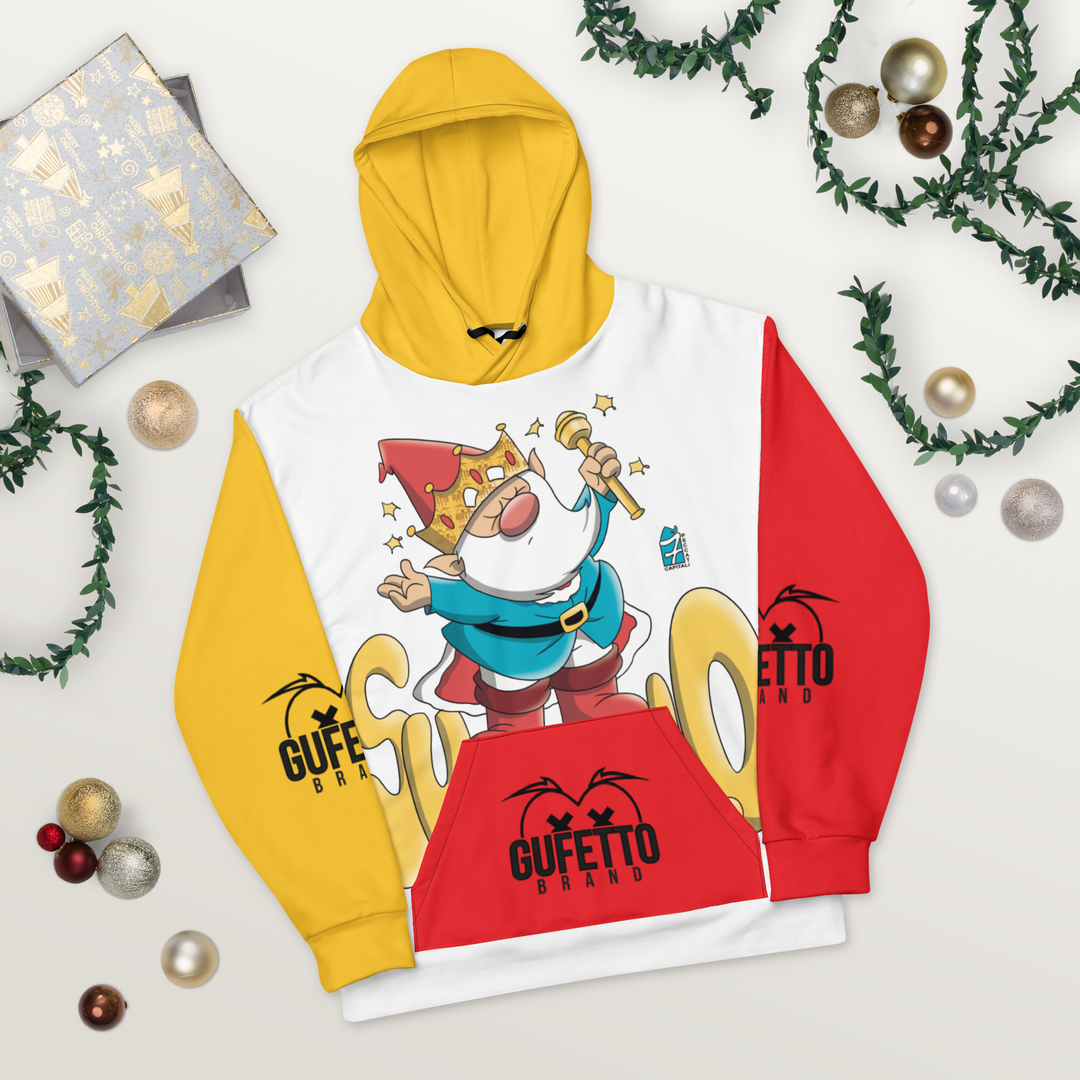 Felpa con cappuccio Uomo/Donna SUPERBIOLO - Gufetto Brand 