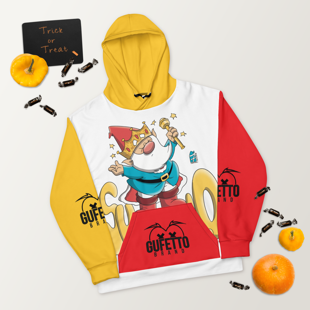 Felpa con cappuccio Uomo/Donna SUPERBIOLO - Gufetto Brand 