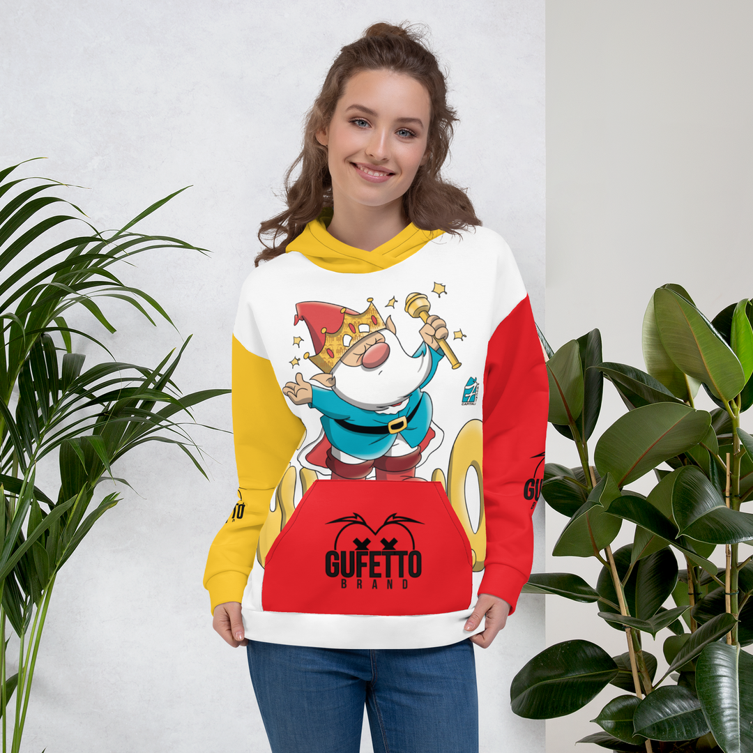 Felpa con cappuccio Uomo/Donna SUPERBIOLO - Gufetto Brand 