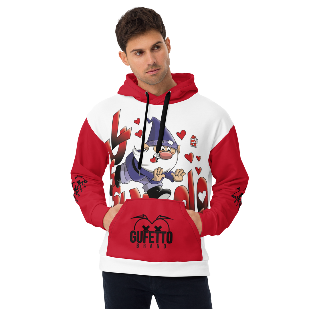 Felpa con cappuccio Uomo/Donna LUSSURIOLO - Gufetto Brand 