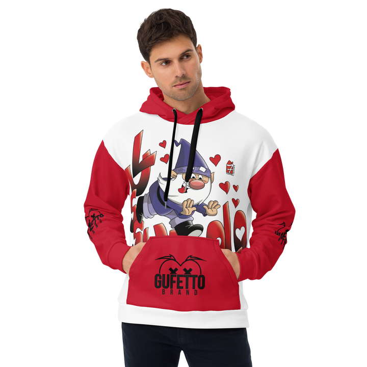 Felpa con cappuccio Uomo/Donna LUSSURIOLO - Gufetto Brand 