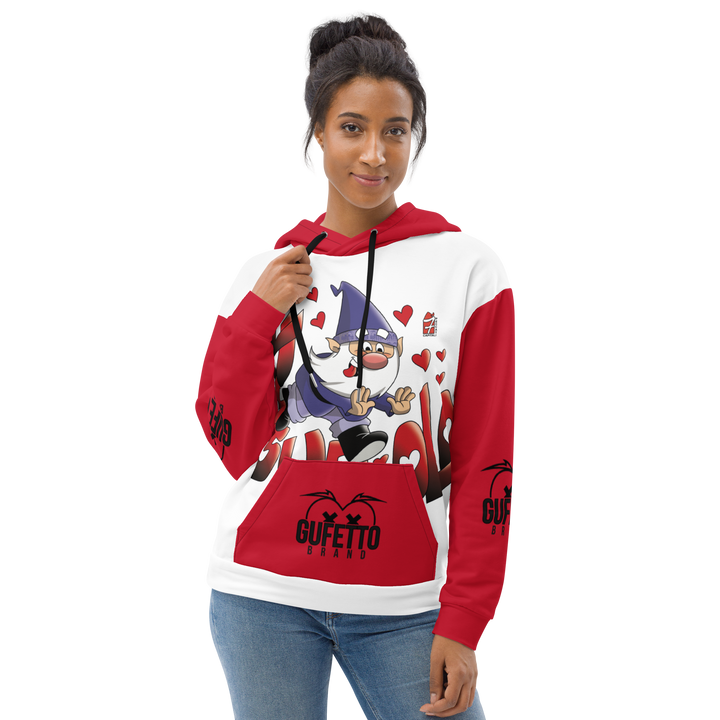 Felpa con cappuccio Uomo/Donna LUSSURIOLO - Gufetto Brand 