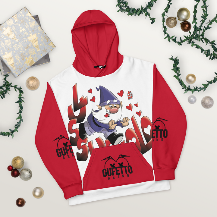 Felpa con cappuccio Uomo/Donna LUSSURIOLO - Gufetto Brand 