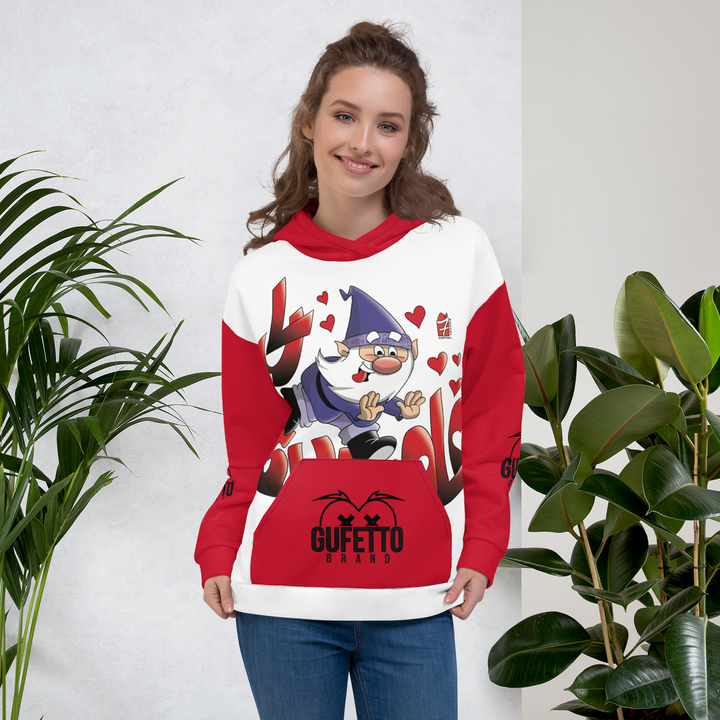 Felpa con cappuccio Uomo/Donna LUSSURIOLO - Gufetto Brand 