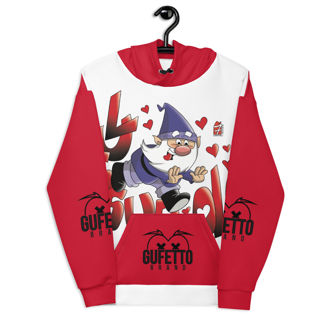 Felpa con cappuccio Uomo/Donna LUSSURIOLO - Gufetto Brand 