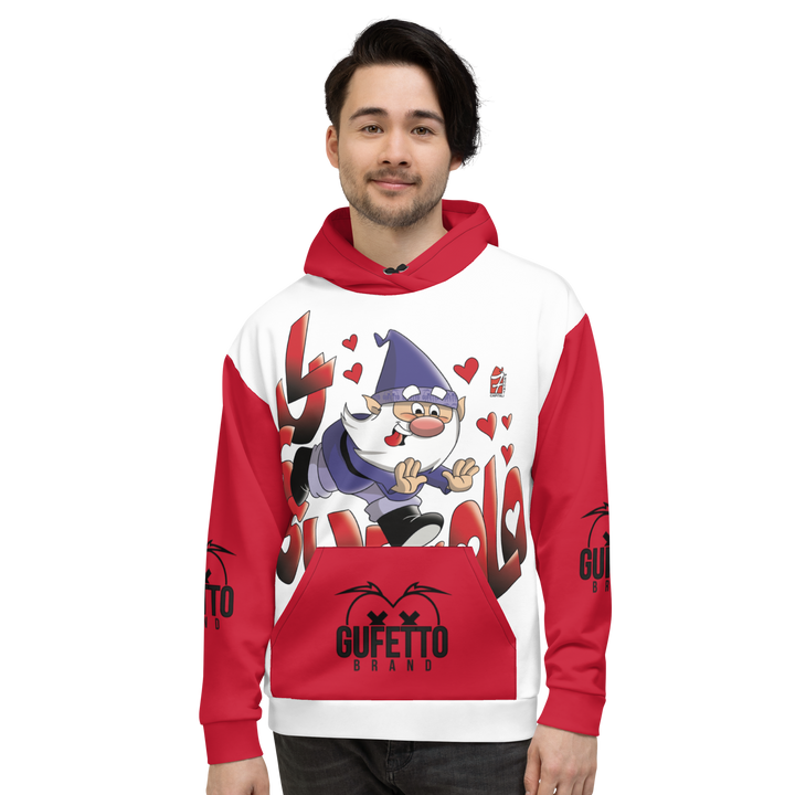Felpa con cappuccio Uomo/Donna LUSSURIOLO - Gufetto Brand 
