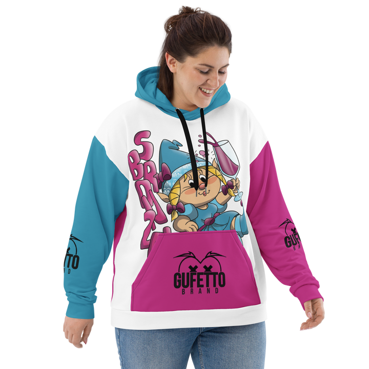 Felpa con cappuccio Uomo/Donna SBRONZOLA - Gufetto Brand 