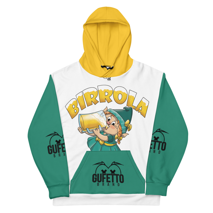 Felpa con cappuccio Uomo/Donna BIRROLA - Gufetto Brand 