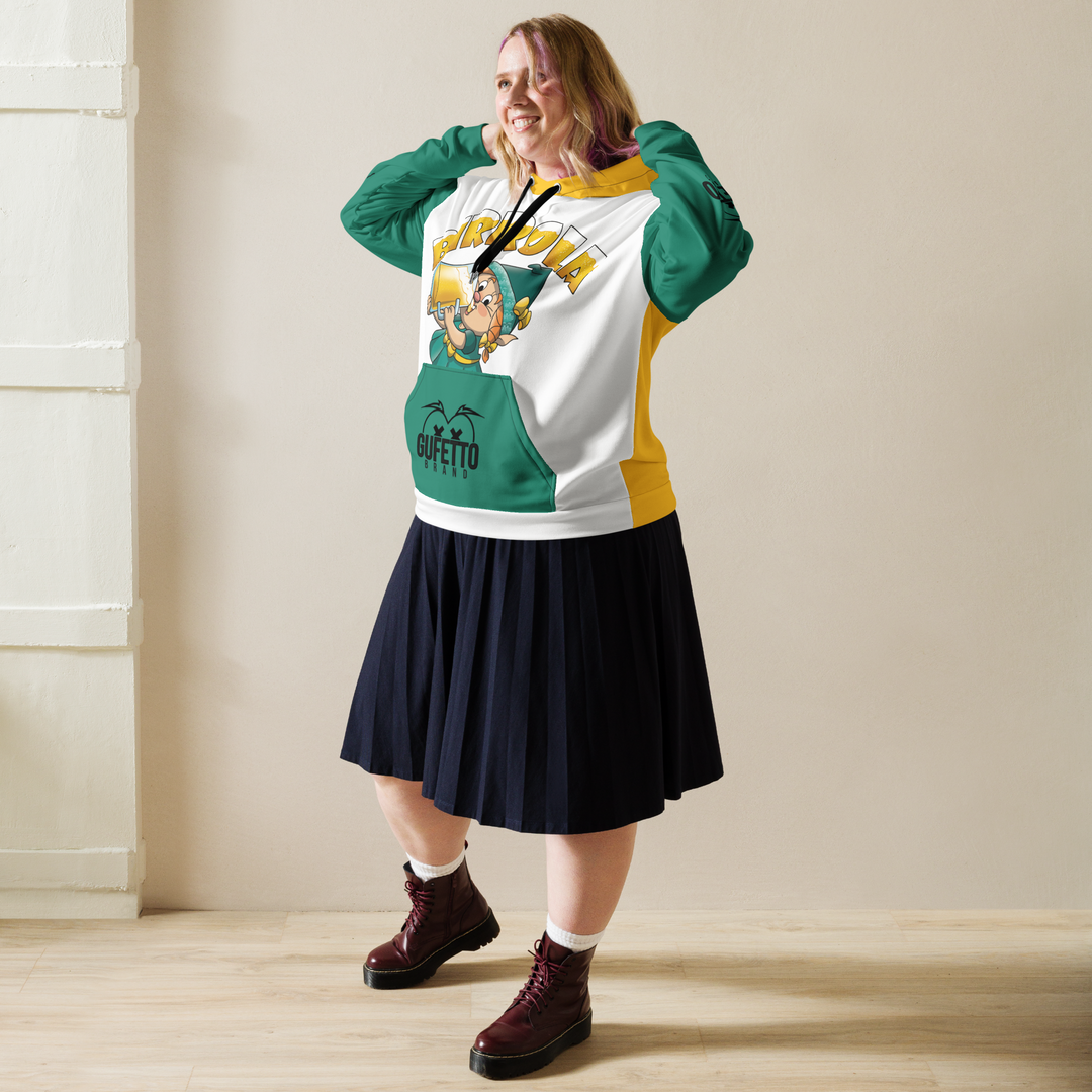 Felpa con cappuccio Uomo/Donna BIRROLA - Gufetto Brand 