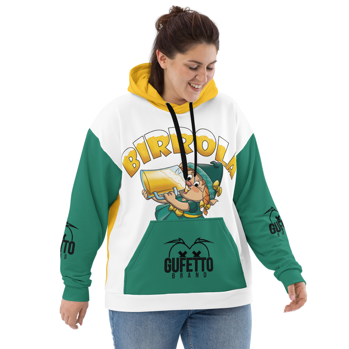 Felpa con cappuccio Uomo/Donna BIRROLA - Gufetto Brand 