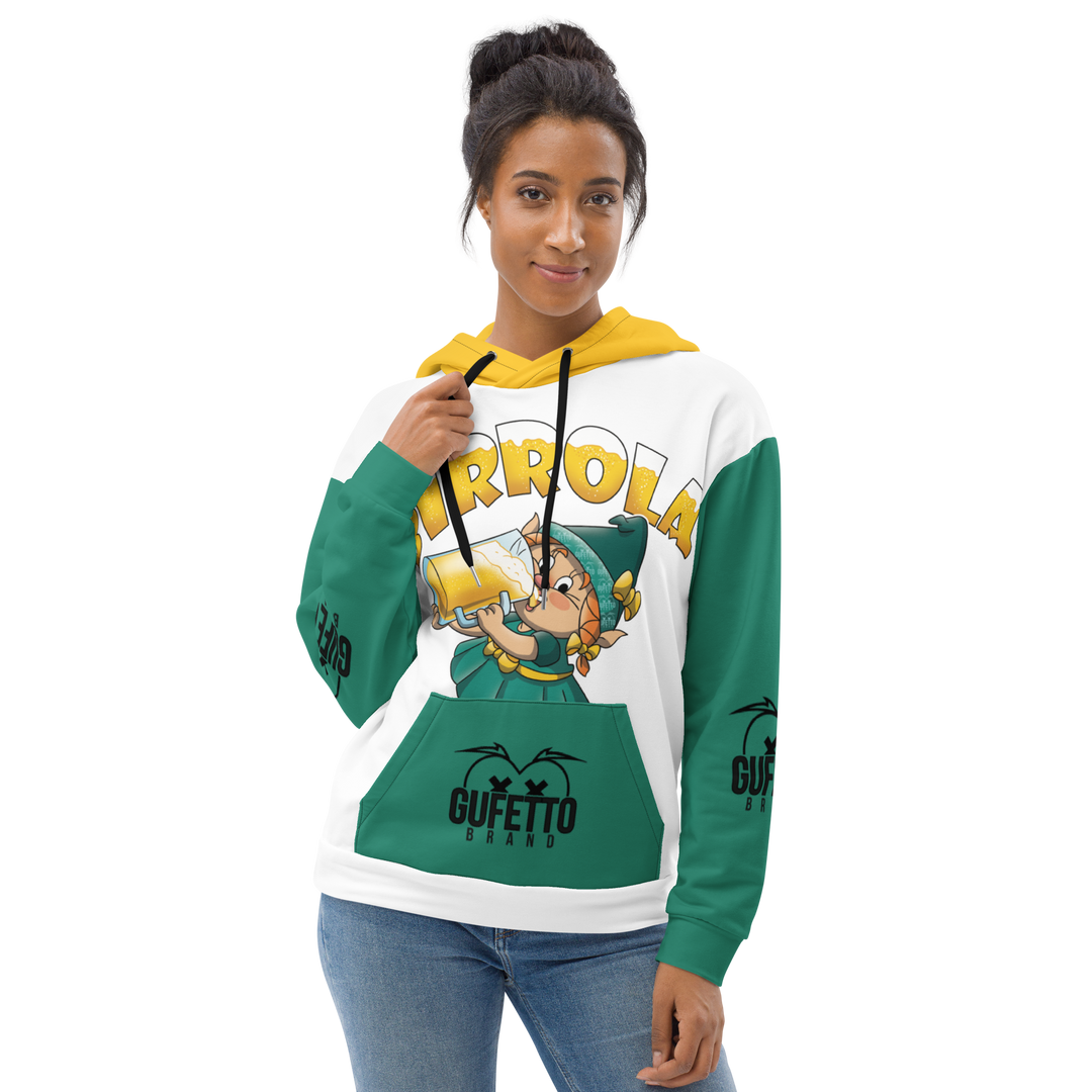 Felpa con cappuccio Uomo/Donna BIRROLA - Gufetto Brand 