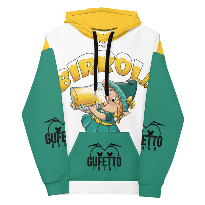 Felpa con cappuccio Uomo/Donna BIRROLA - Gufetto Brand 
