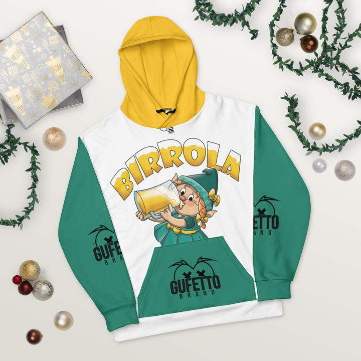 Felpa con cappuccio Uomo/Donna BIRROLA - Gufetto Brand 