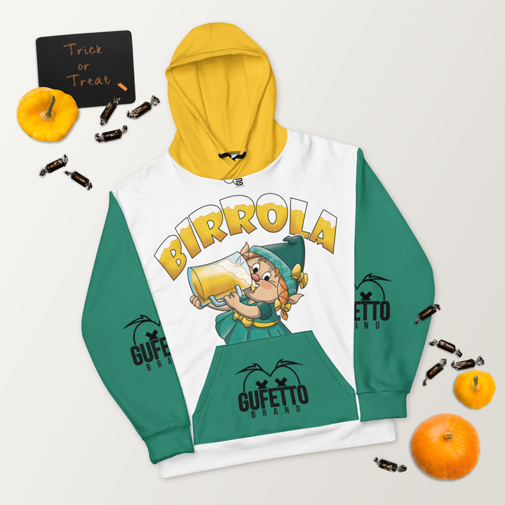 Felpa con cappuccio Uomo/Donna BIRROLA - Gufetto Brand 