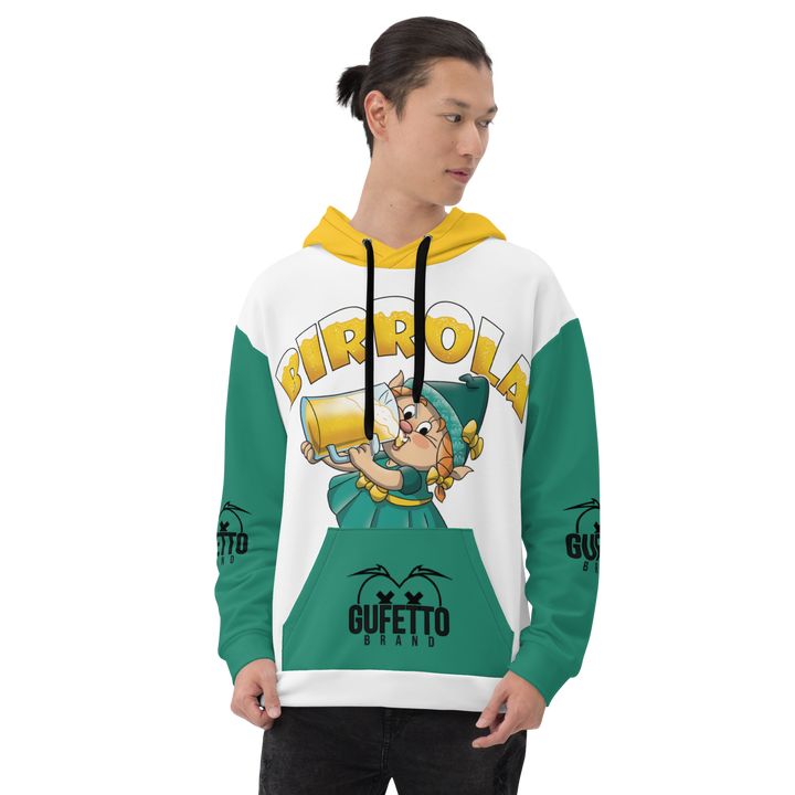 Felpa con cappuccio Uomo/Donna BIRROLA - Gufetto Brand 