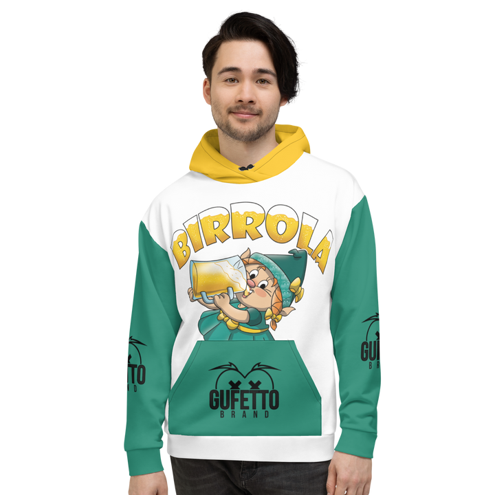 Felpa con cappuccio Uomo/Donna BIRROLA - Gufetto Brand 