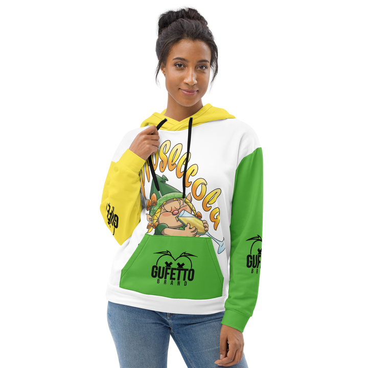 Felpa con cappuccio Uomo/Donna PROSECCOLA - Gufetto Brand 