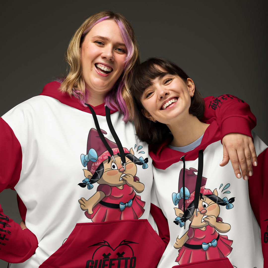 Felpa con cappuccio Uomo/Donna ANSIOLA - Gufetto Brand 