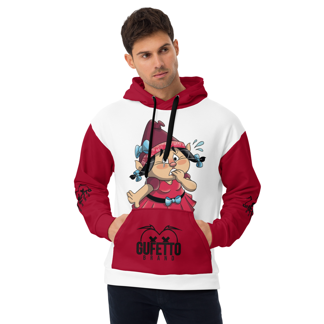 Felpa con cappuccio Uomo/Donna ANSIOLA - Gufetto Brand 