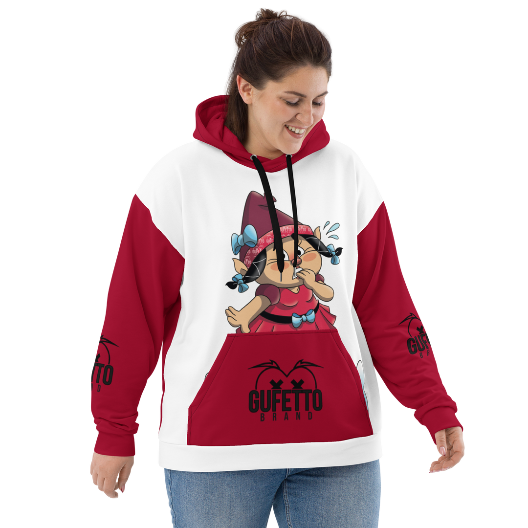 Felpa con cappuccio Uomo/Donna ANSIOLA - Gufetto Brand 