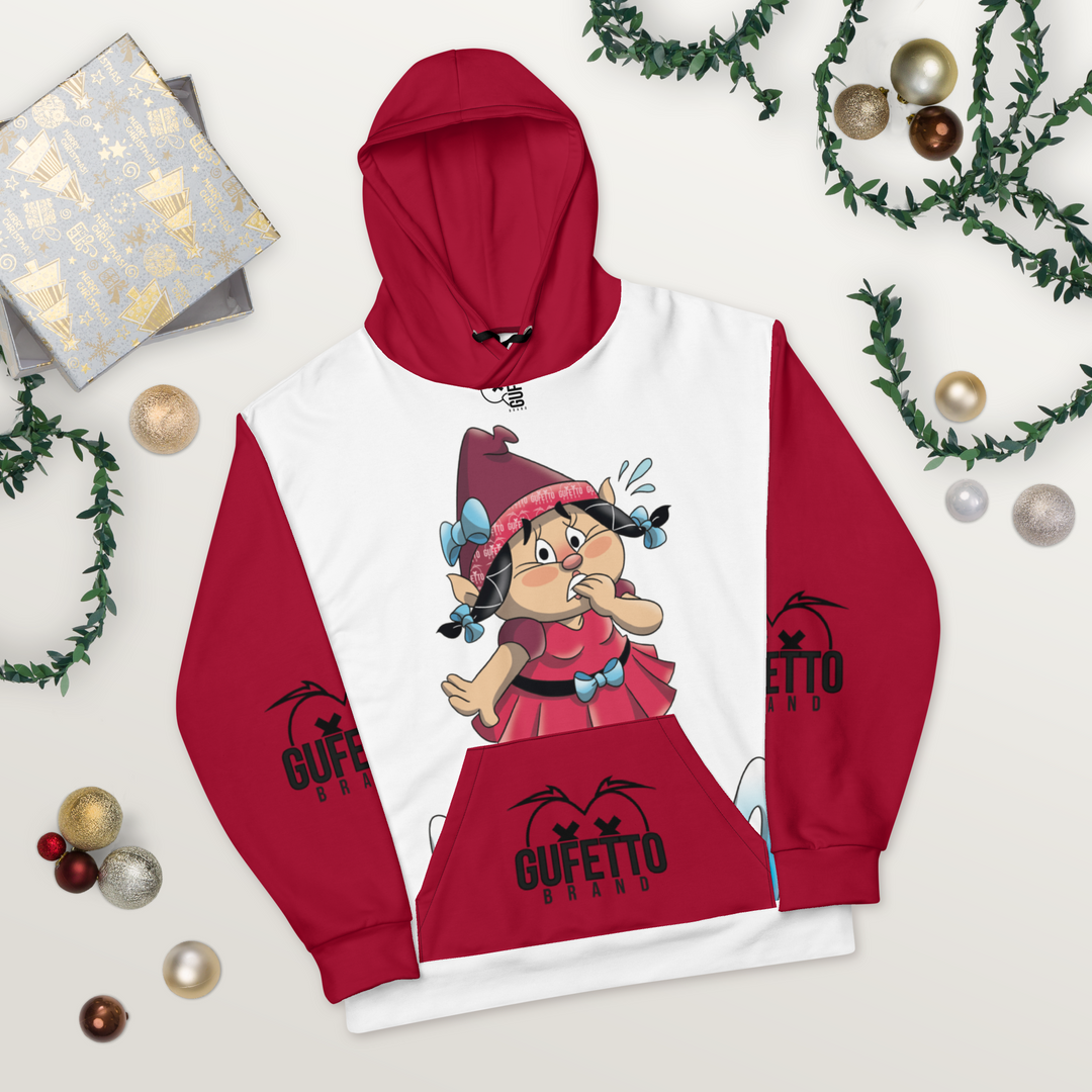 Felpa con cappuccio Uomo/Donna ANSIOLA - Gufetto Brand 