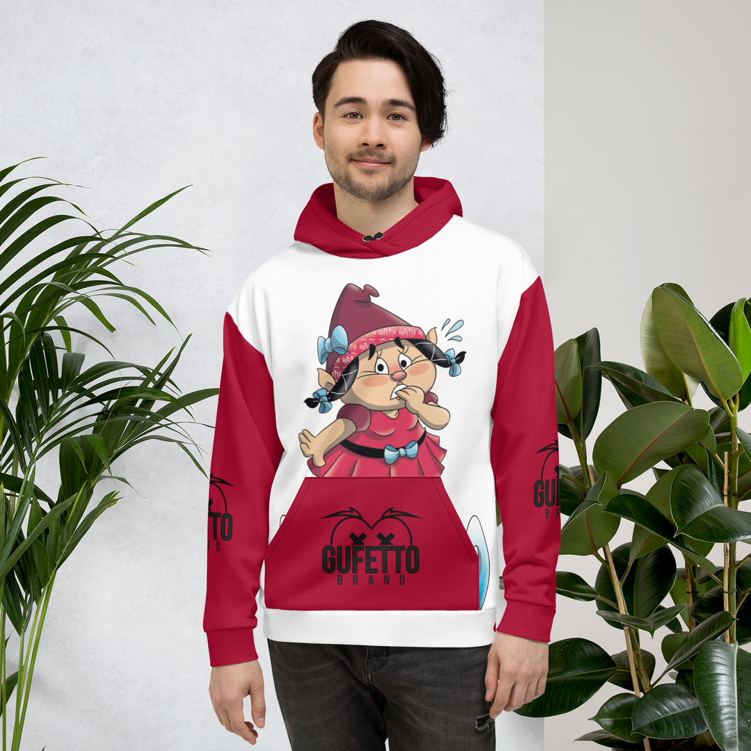 Felpa con cappuccio Uomo/Donna ANSIOLA - Gufetto Brand 