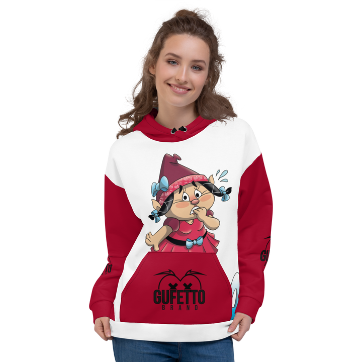 Felpa con cappuccio Uomo/Donna ANSIOLA - Gufetto Brand 