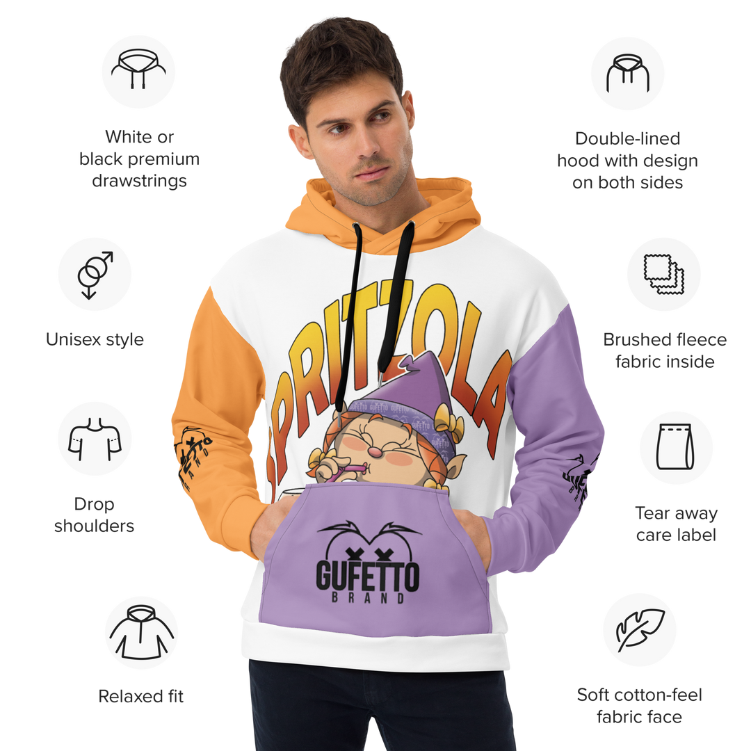 Felpa con cappuccio Uomo/Donna SPRITZOLA - Gufetto Brand 