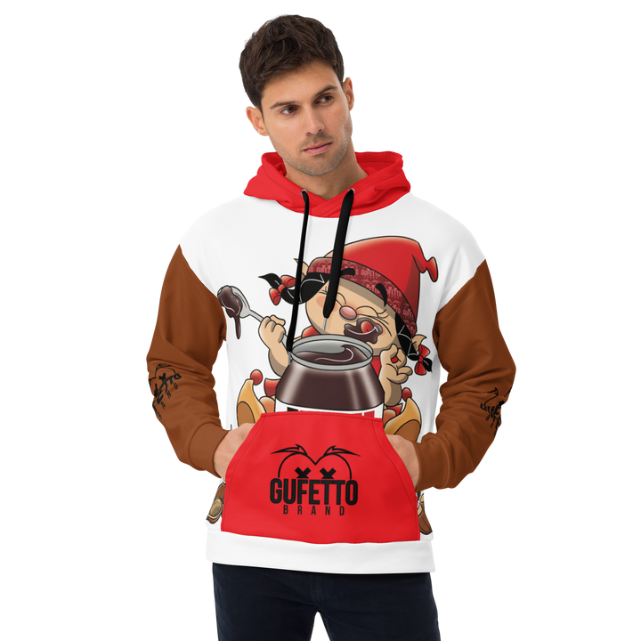 Felpa con cappuccio Uomo/Donna NUTELLOLA - Gufetto Brand 