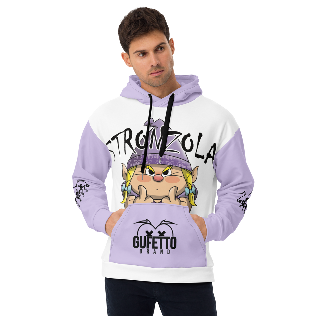 Felpa con cappuccio Uomo/Donna STRONZOLA - Gufetto Brand 