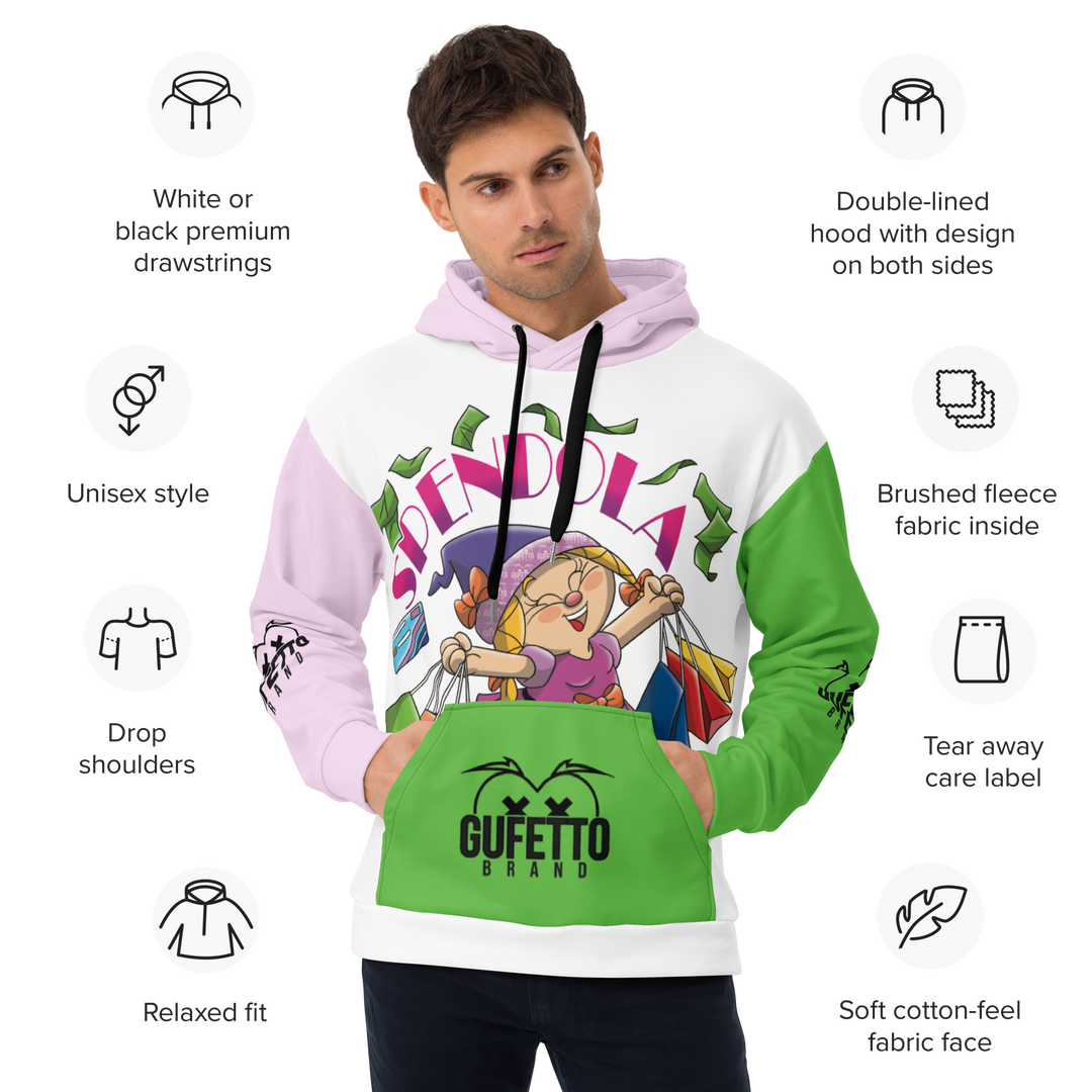 Felpa con cappuccio SPENDOLA - Gufetto Brand 